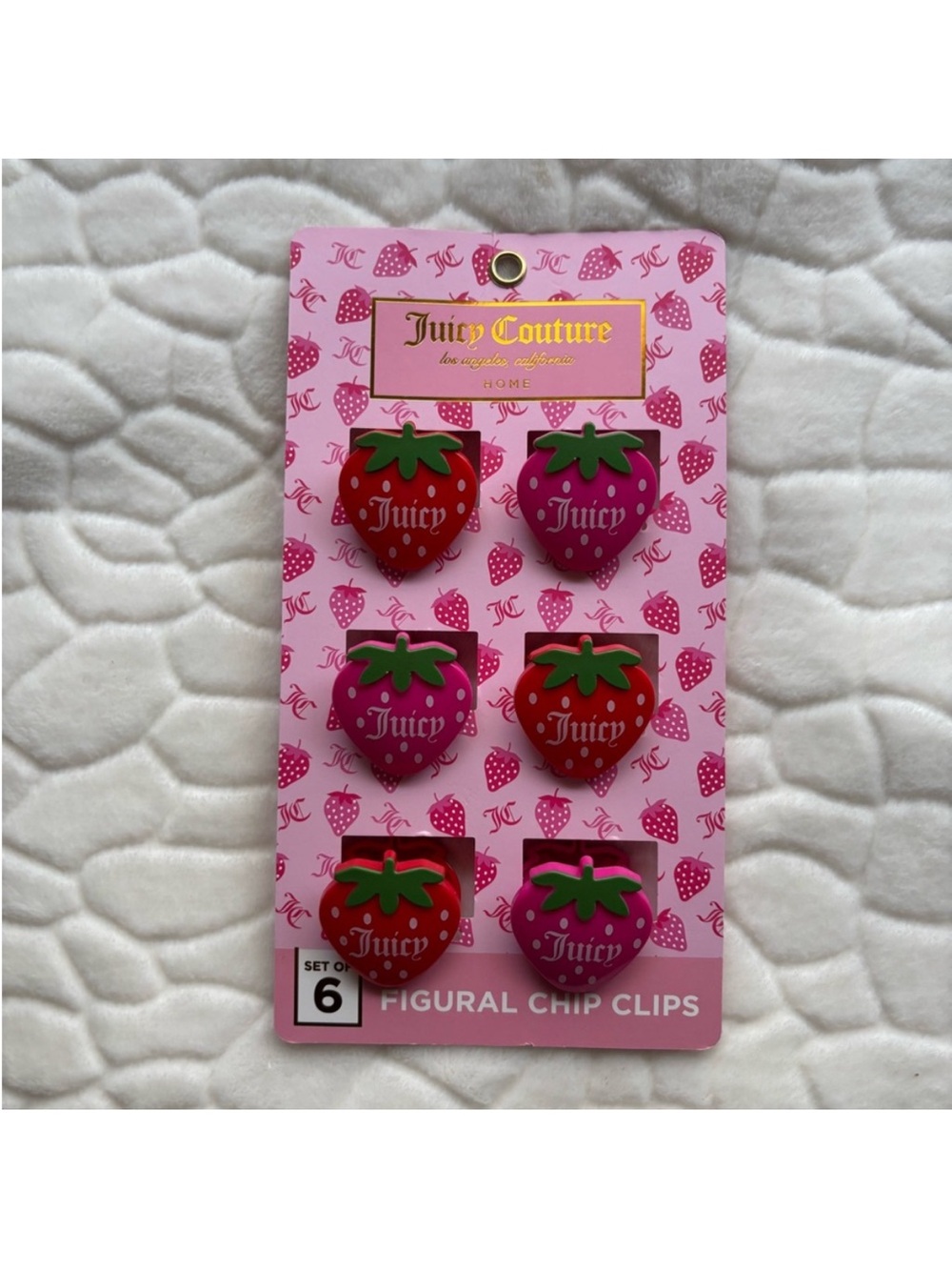 Juicy Couture  Strawberry Chip Clips